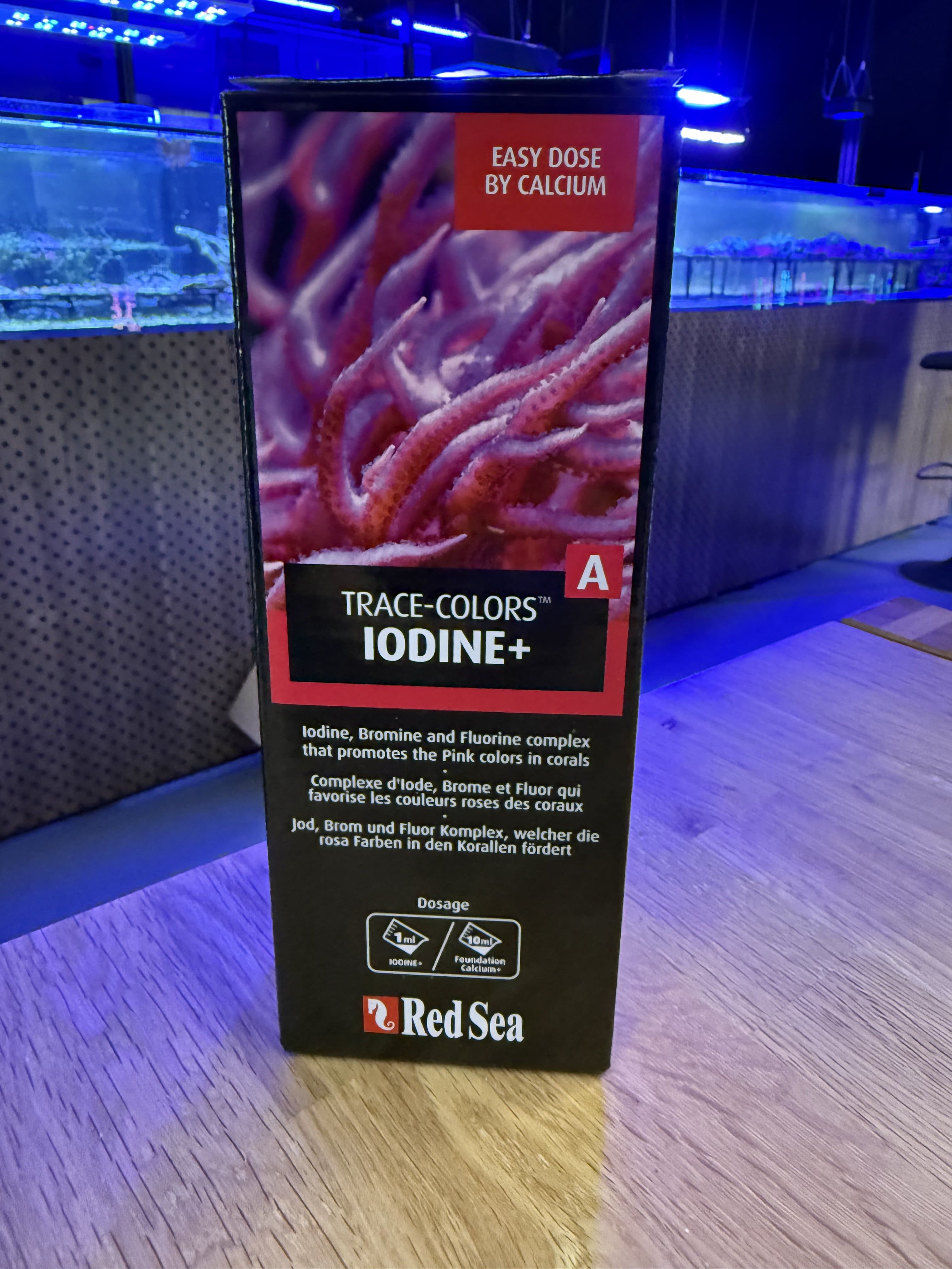 Trace Colors A Iodine +