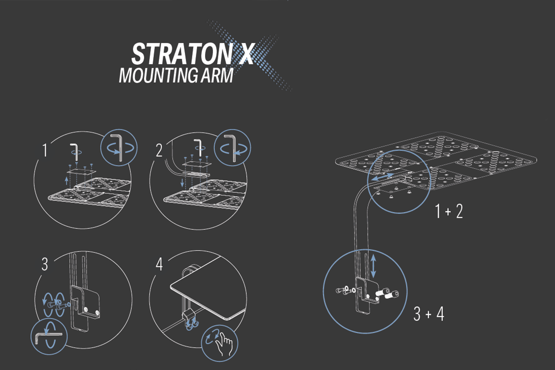 ATI Straton X + Gratis Mounting Arm