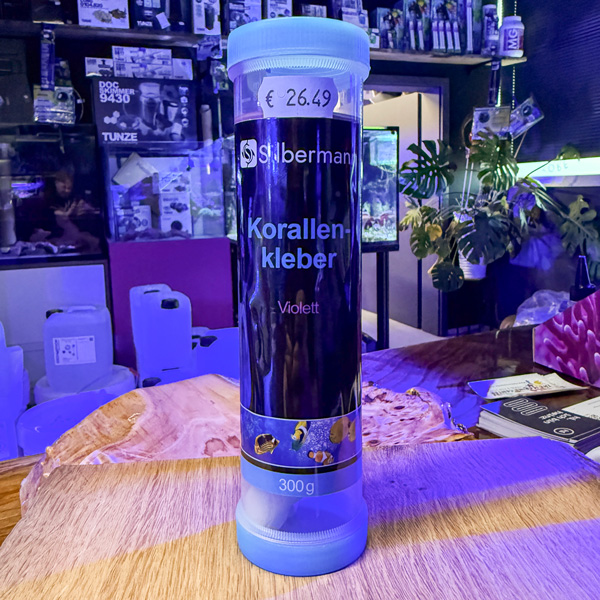 Silbermann Korallenkleber violett 300g