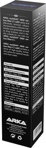 Arka MyAqua 3800 Kohlefilter C1 Refill