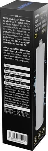Arka MyAqua 3800 Kohlefilter C1 Refill