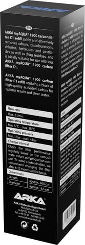 Arka My AQUA 1900 Kohlefilter Refill C1