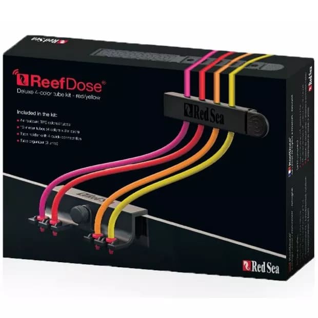 Reef Dose Schlauchset Deluxe rot-gelb
